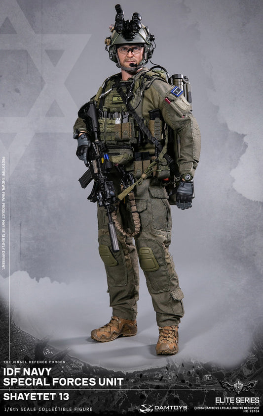 Preventa Figura Shayetet 13 - IDF Navy Special Forces Unit marca Damtoys 78104 escala 1/6