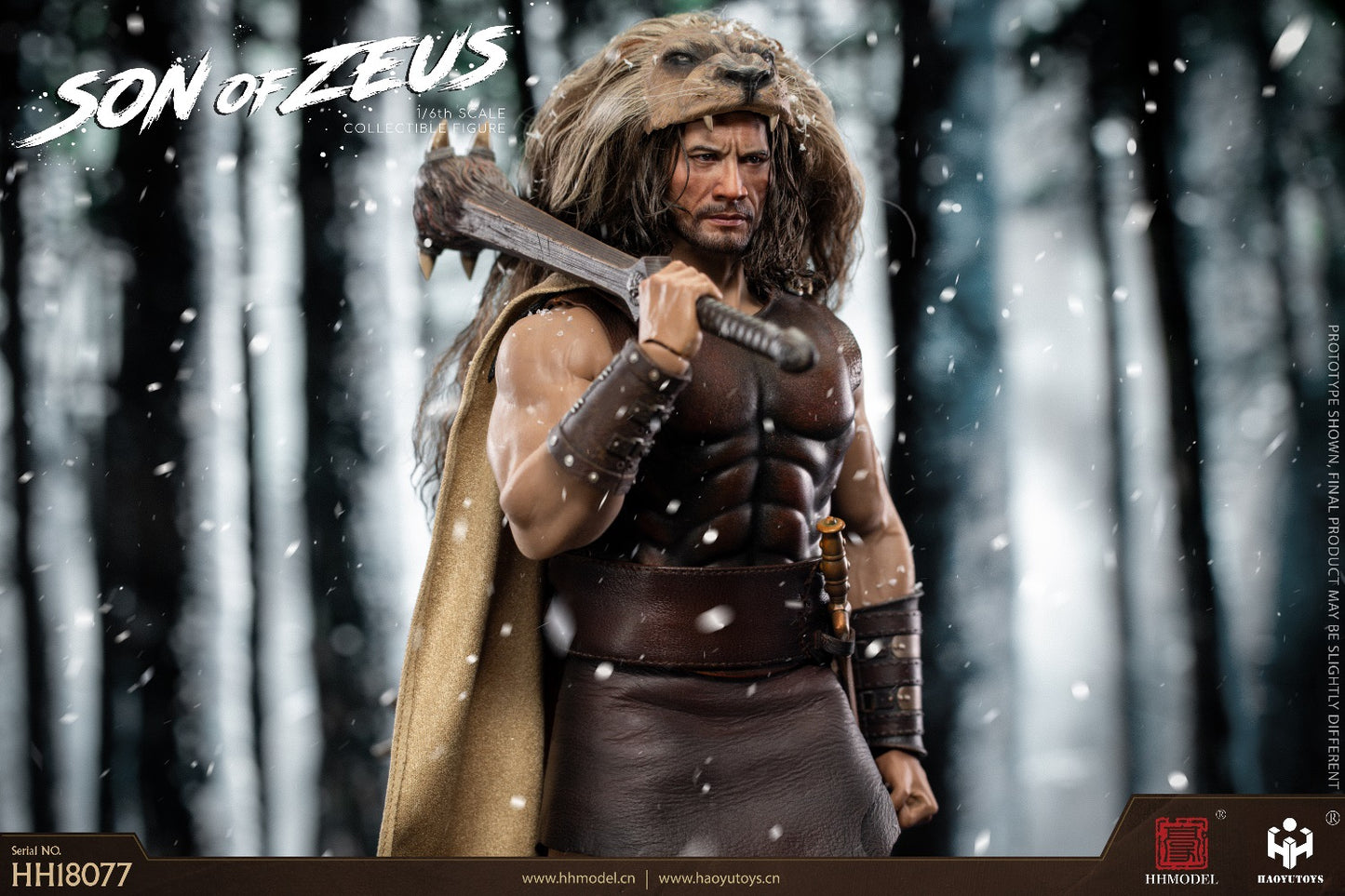 Preventa Figura Son of Zeus - Imperial Legion marca Haoyutoys HH18077 escala 1/6