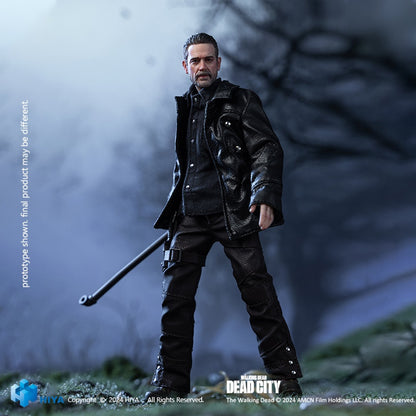 Preventa Figura Negan- The Walking Dead - Exquisite Super Series marca HIYA ESW0307 escala pequeña 1/12