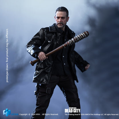 Preventa Figura Negan- The Walking Dead - Exquisite Super Series marca HIYA ESW0307 escala pequeña 1/12