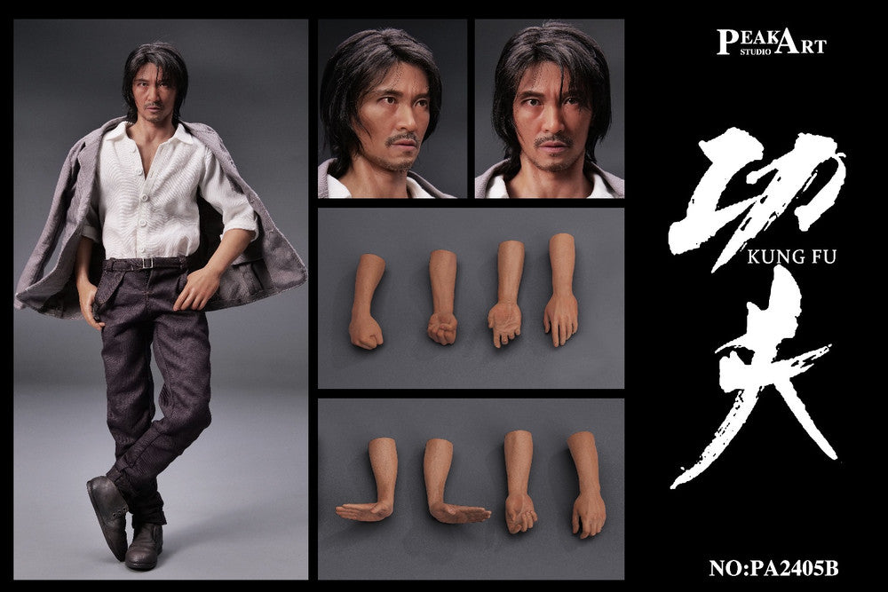 Preventa Figura Kung Fu (Gangster Edition) marca Peakart Studio PA2405B escala 1/6