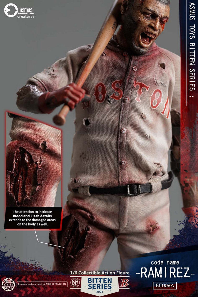 Preventa Figura Zombie RAMIREZ - The Bitten Series marca Asmus Toys BIT006A escala 1/6