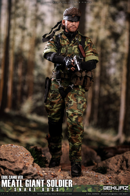 Preventa Figura Snake Boss (Tiger ERDL Camo version) marca Ekuaz Studio EKS011 escala 1/6