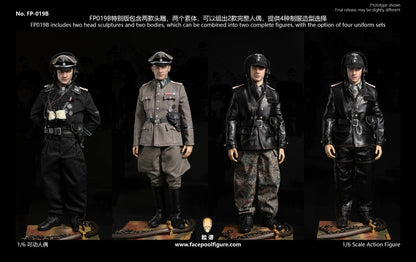 Preventa Figura Michael Wittmann (Special Edition) (2 figuras completas) - Panzer Ace marca Facepool FP019B escala 1/6