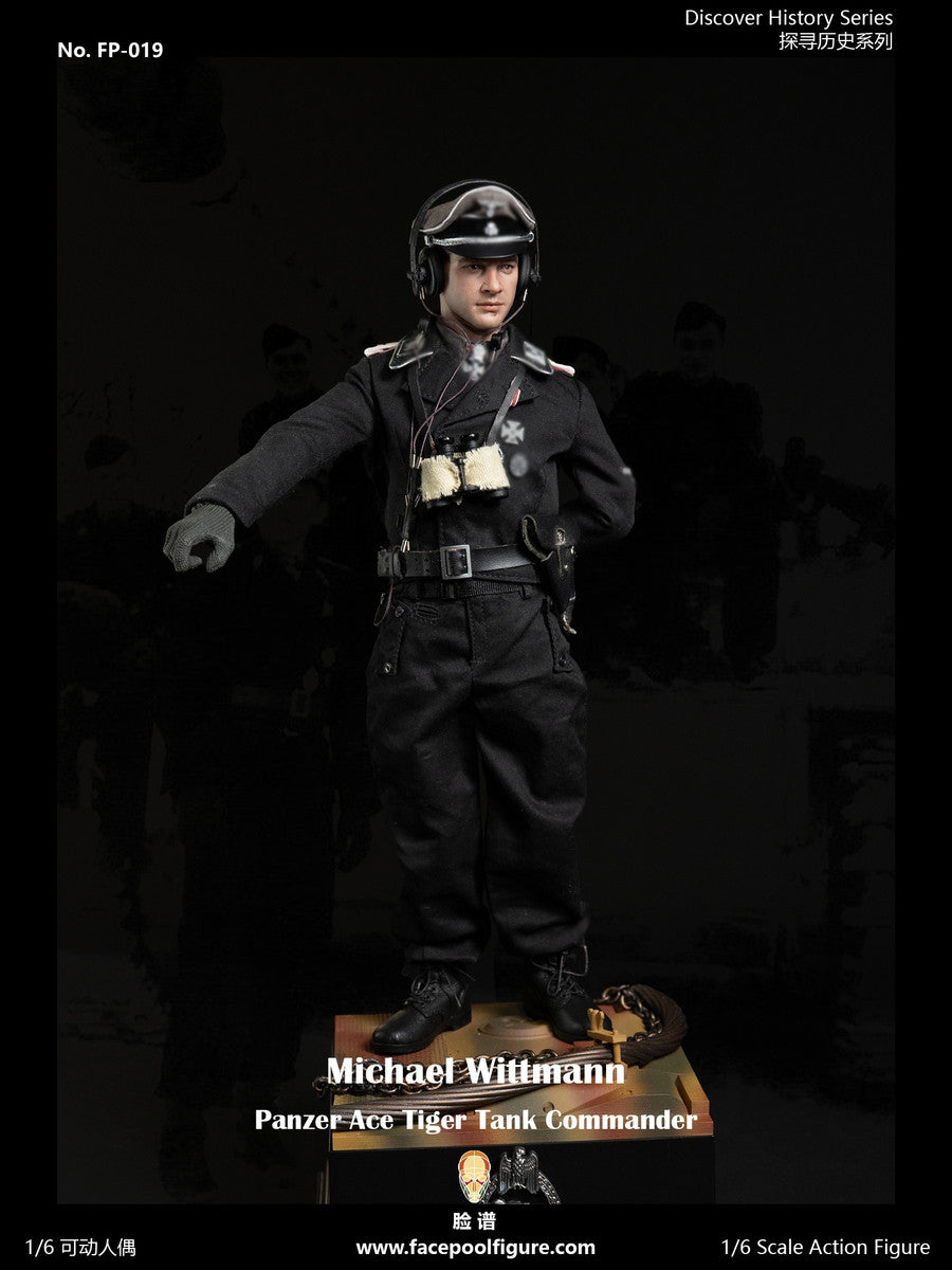 Preventa Figura Michael Wittmann (Special Edition) (2 figuras completas) - Panzer Ace marca Facepool FP019B escala 1/6