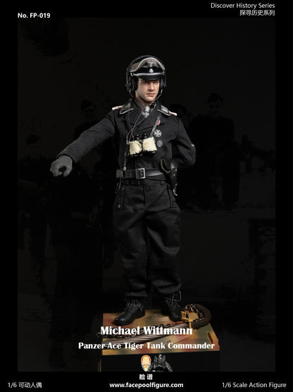 Preventa Figura Michael Wittmann (Special Edition) (2 figuras completas) - Panzer Ace marca Facepool FP019B escala 1/6