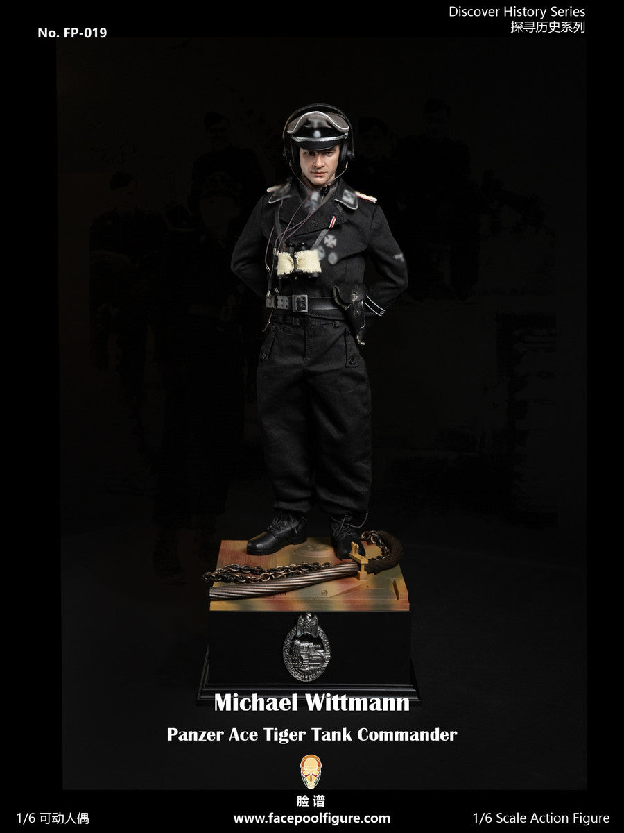 Preventa Figura Michael Wittmann (Special Edition) (2 figuras completas) - Panzer Ace marca Facepool FP019B escala 1/6