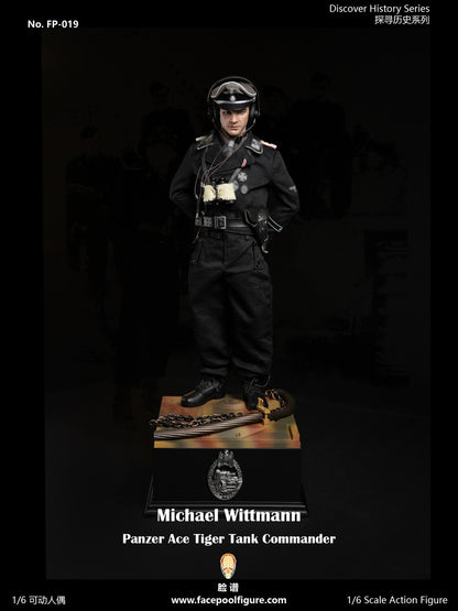 Preventa Figura Michael Wittmann (Special Edition) (2 figuras completas) - Panzer Ace marca Facepool FP019B escala 1/6