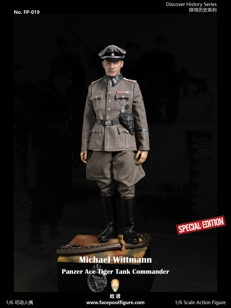 Preventa Figura Michael Wittmann (Special Edition) (2 figuras completas) - Panzer Ace marca Facepool FP019B escala 1/6