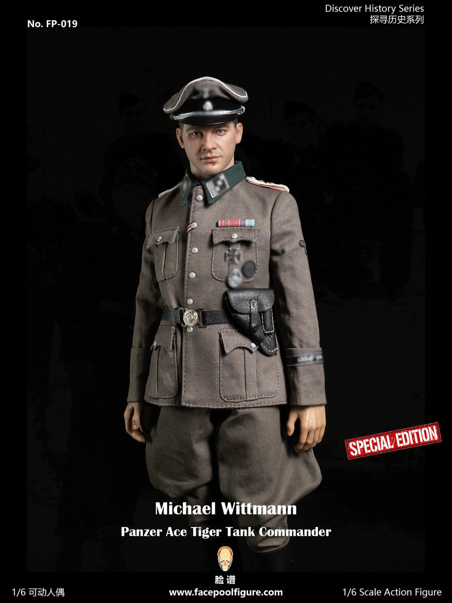 Preventa Figura Michael Wittmann (Special Edition) (2 figuras completas) - Panzer Ace marca Facepool FP019B escala 1/6