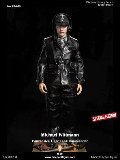 Preventa Figura Michael Wittmann (Special Edition) (2 figuras completas) - Panzer Ace marca Facepool FP019B escala 1/6