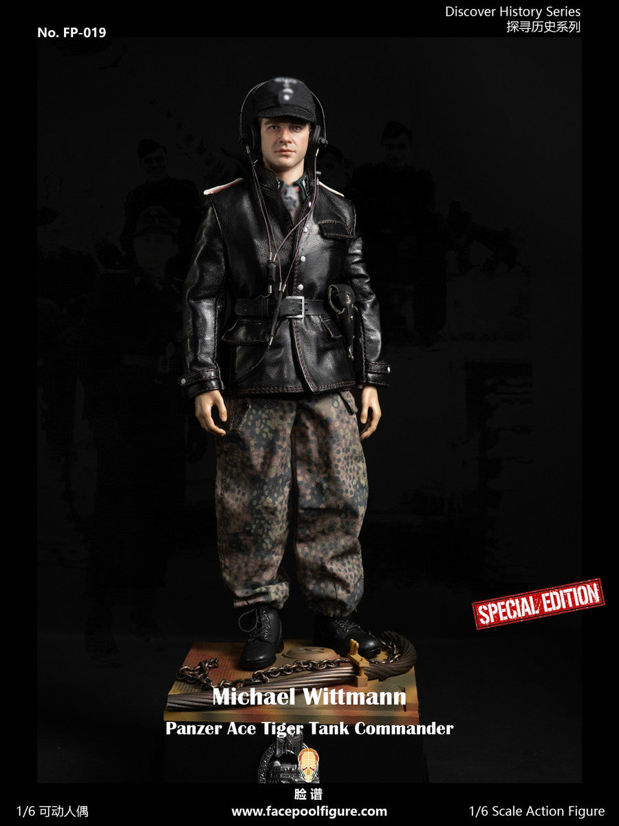 Preventa Figura Michael Wittmann (Special Edition) (2 figuras completas) - Panzer Ace marca Facepool FP019B escala 1/6