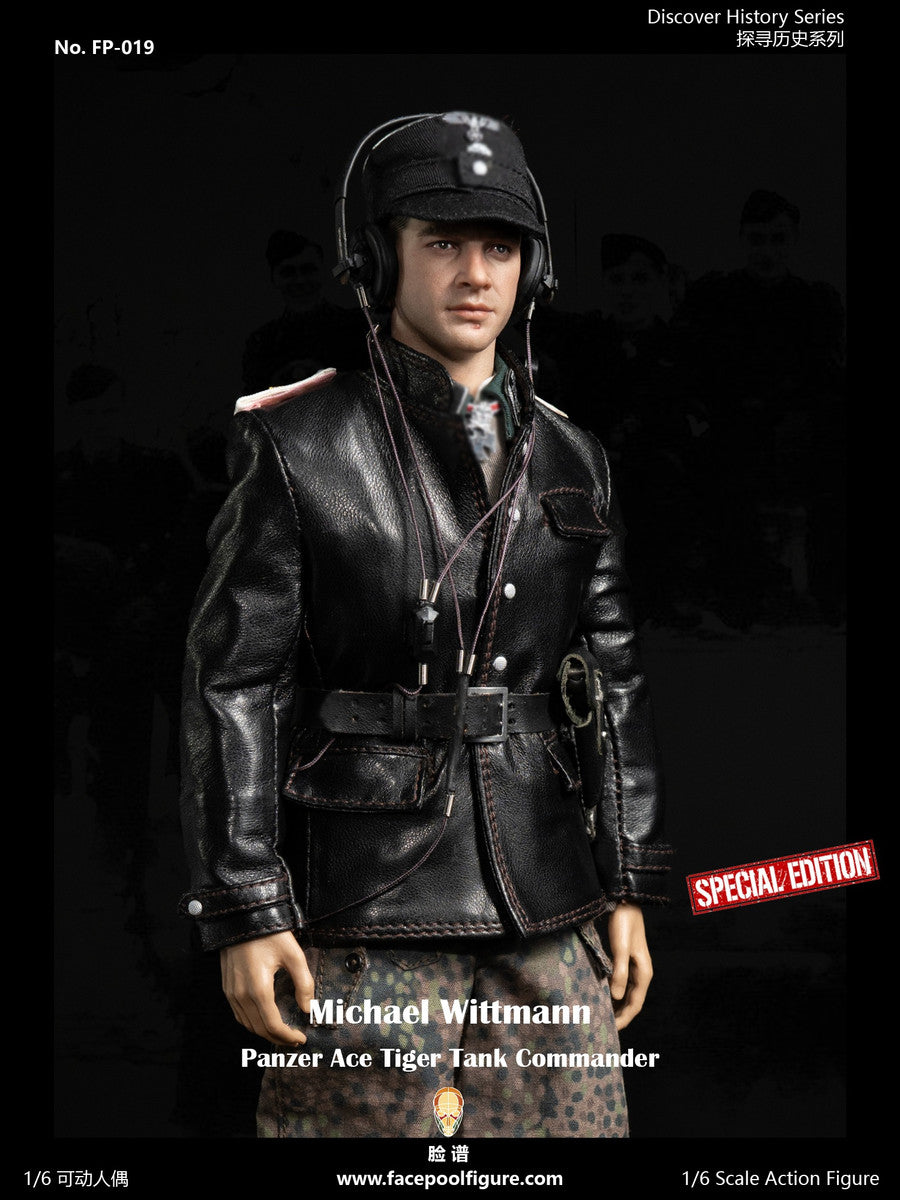 Preventa Figura Michael Wittmann (Special Edition) (2 figuras completas) - Panzer Ace marca Facepool FP019B escala 1/6