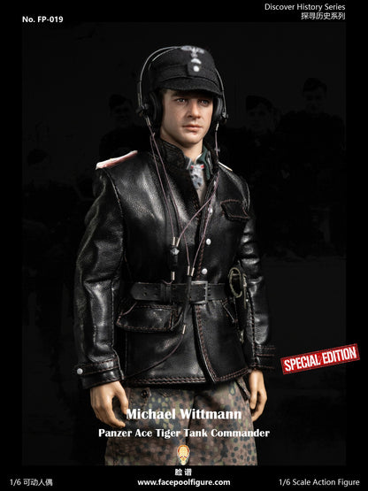 Preventa Figura Michael Wittmann (Special Edition) (2 figuras completas) - Panzer Ace marca Facepool FP019B escala 1/6