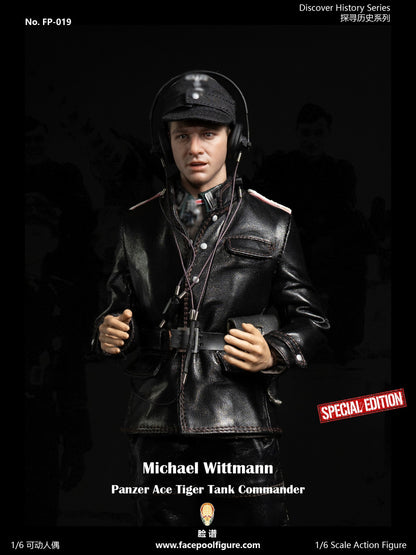 Preventa Figura Michael Wittmann (Special Edition) (2 figuras completas) - Panzer Ace marca Facepool FP019B escala 1/6