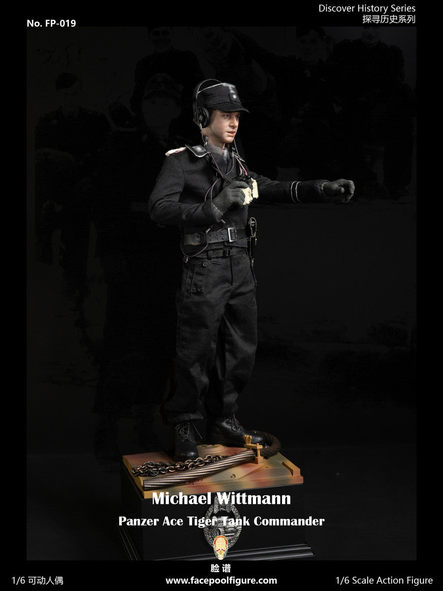 Preventa Figura Michael Wittmann (Special Edition) (2 figuras completas) - Panzer Ace marca Facepool FP019B escala 1/6