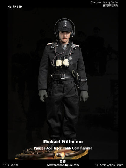 Preventa Figura Michael Wittmann (Special Edition) (2 figuras completas) - Panzer Ace marca Facepool FP019B escala 1/6