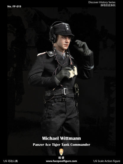 Preventa Figura Michael Wittmann (Special Edition) (2 figuras completas) - Panzer Ace marca Facepool FP019B escala 1/6