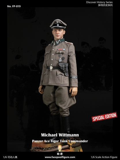 Preventa Figura Michael Wittmann (Special Edition) (2 figuras completas) - Panzer Ace marca Facepool FP019B escala 1/6