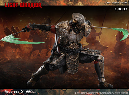 Preventa Figura Light Warrior (Deluxe version) marca GDtoys x Brotoys GB003 escala pequeña 1/12