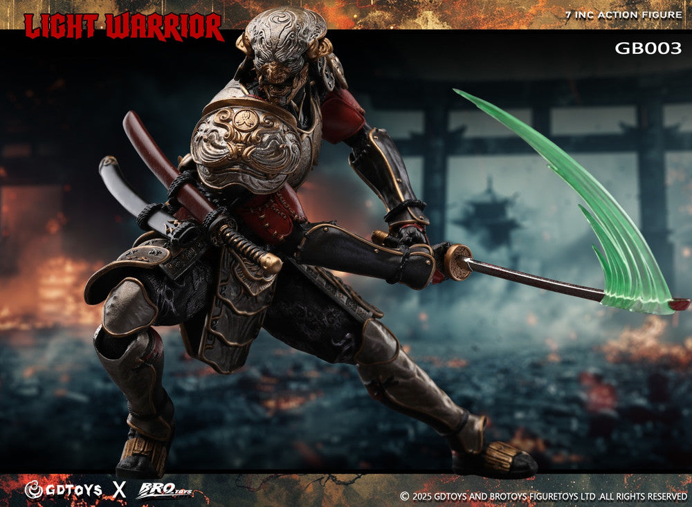 Preventa Figura Light Warrior (Deluxe version) marca GDtoys x Brotoys GB003 escala pequeña 1/12