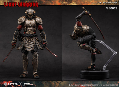 Preventa Figura Light Warrior (Deluxe version) marca GDtoys x Brotoys GB003 escala pequeña 1/12