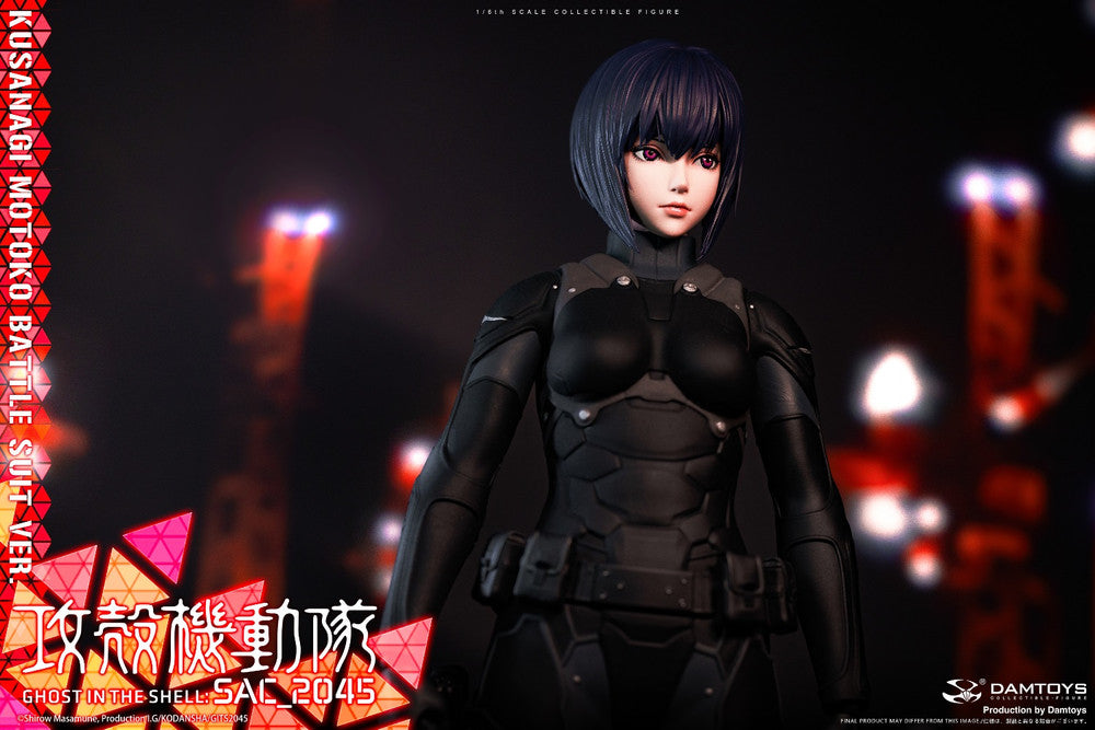 Preventa Figura Motoko Kusanagi (Combat suit version) - Ghost in the Shell: SAC_2045 marca DAMTOYS DMS044 escala 1/6