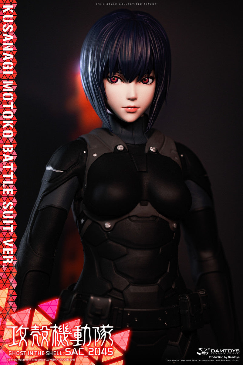 Preventa Figura Motoko Kusanagi (Combat suit version) - Ghost in the Shell: SAC_2045 marca DAMTOYS DMS044 escala 1/6