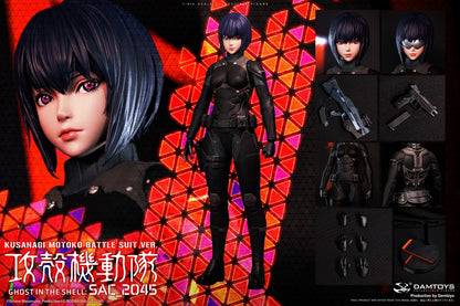 Preventa Figura Motoko Kusanagi (Combat suit version) - Ghost in the Shell: SAC_2045 marca DAMTOYS DMS044 escala 1/6