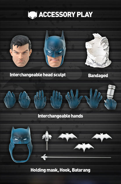 Preventa Figura BATMAN HUSH marca POP MART x Gong Studio escala 1/12