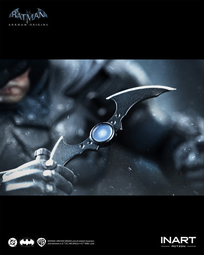 Preventa Figura BATMAN (Battle Damaged version) - Batman Arkham Origins marca INART G0007 escala 1/12