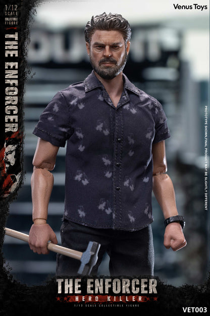 Preventa Figura The Enforcer marca Venus Toys VET003 escala 1/12