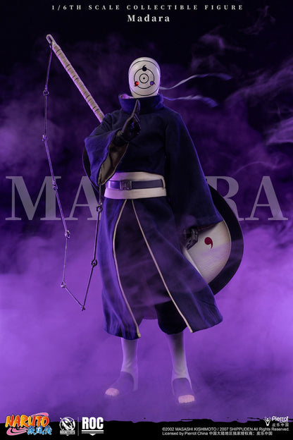Preventa Figura Madara Uchiha (White Mask Version) - Naruto Shippuden marca Rocket Toys ROC-021 escala 1/6