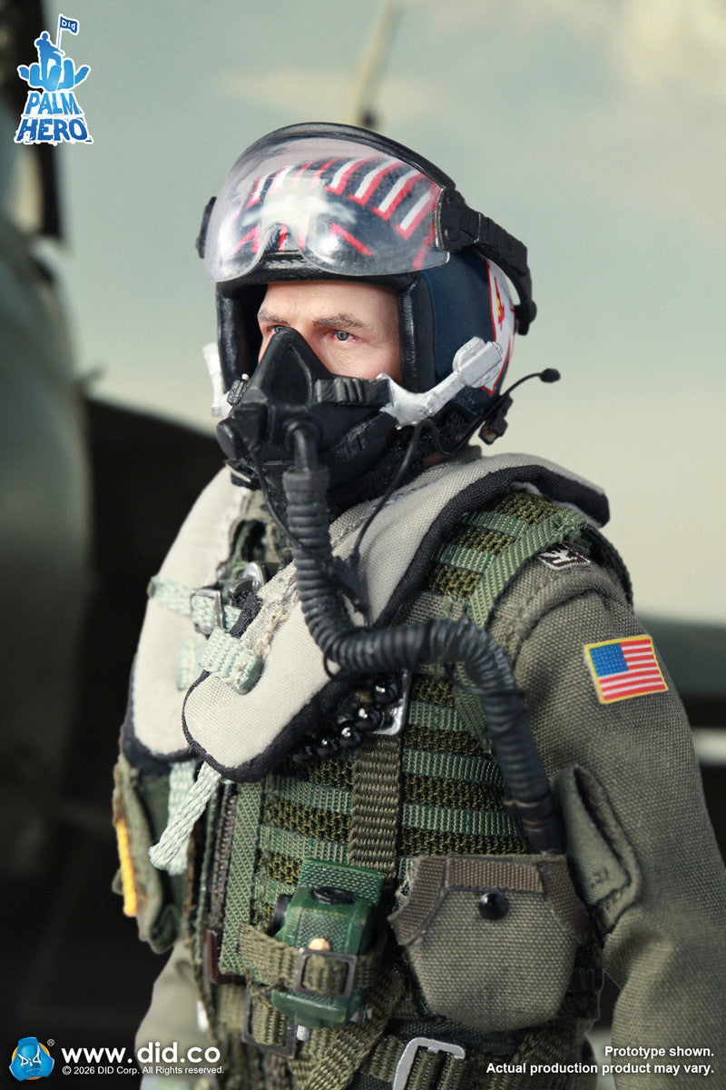 Pedido Figura Captain Mitchell - US Navy 18E Pilot marca DID XM80031 escala 1/12
