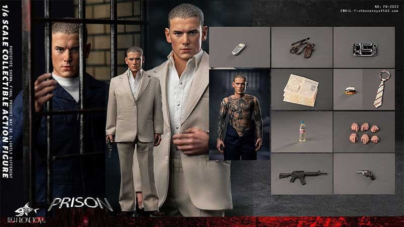 Preventa Figura Michael marca Fish Bone Toys FB-Z022 escala 1/6