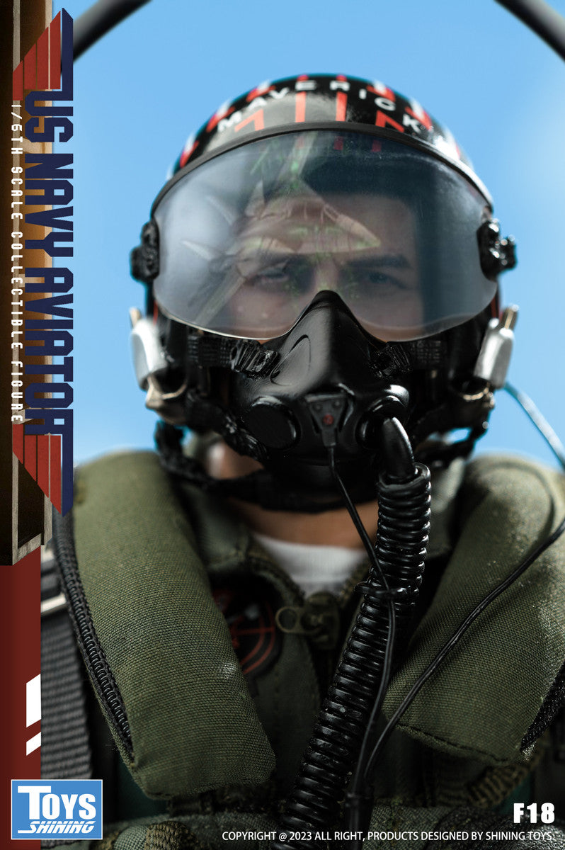 Pedido Figura US Navy Aviator (uniform version) marca Shining Toys F18 escala 1/6