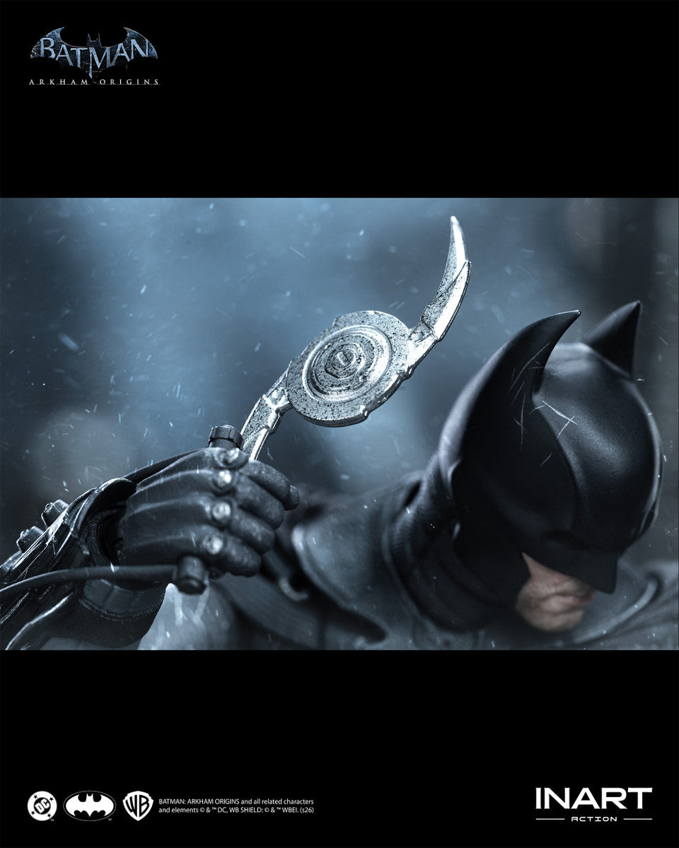 Preventa Figura BATMAN (Battle Damaged version) - Batman Arkham Origins marca INART G0007 escala 1/12