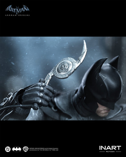 Preventa Figura BATMAN (Battle Damaged version) - Batman Arkham Origins marca INART G0007 escala 1/12