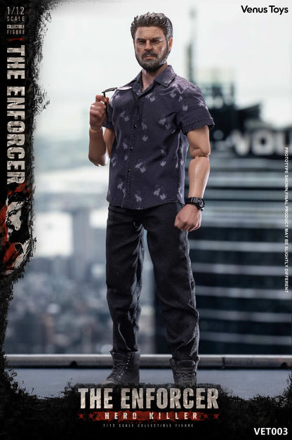 Preventa Figura The Enforcer marca Venus Toys VET003 escala 1/12