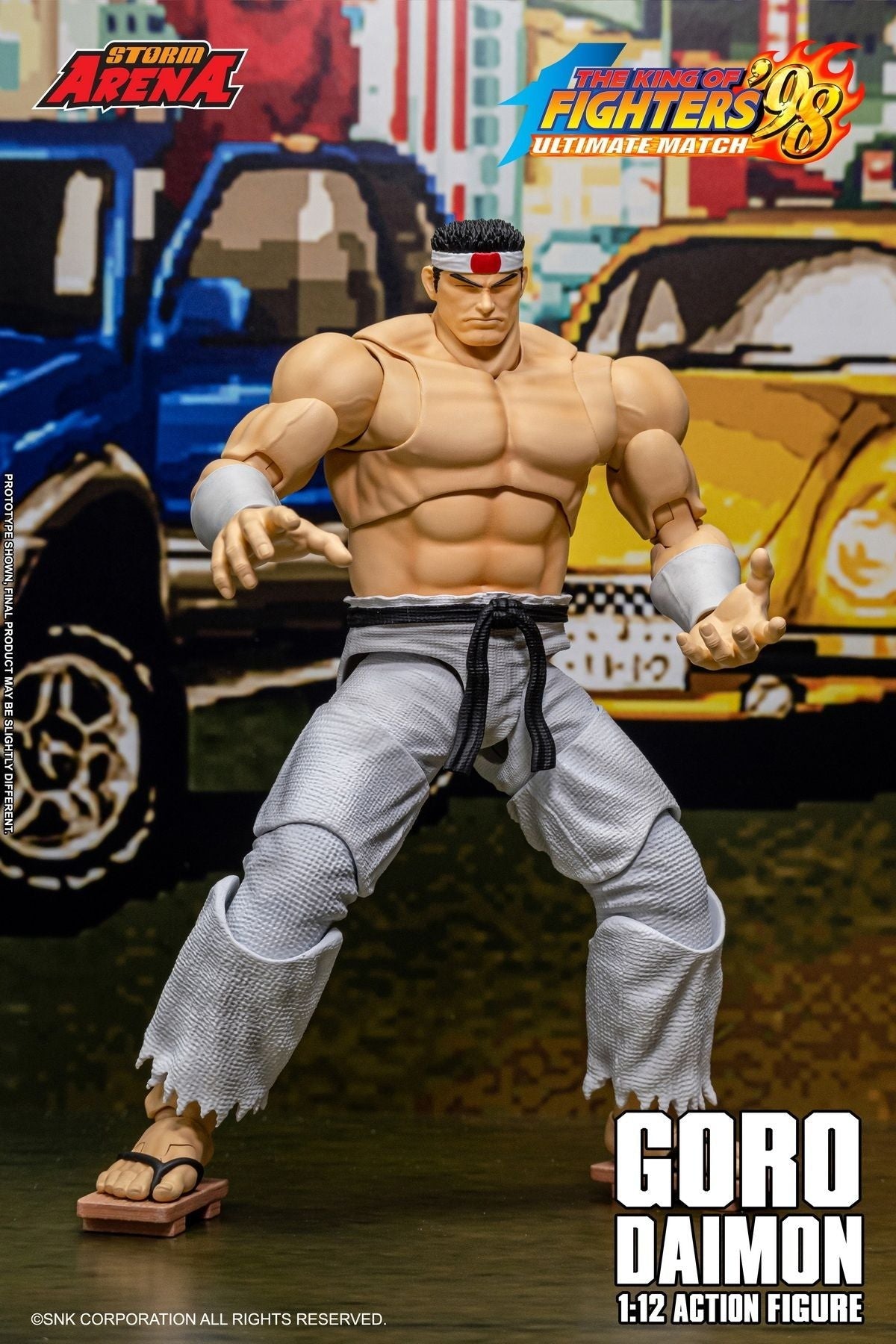 Preventa Figura Goro Daimon (Storm Arena) - The King of Fighters '98 Ultimate Match marca Storm Collectibles KFSA02 escala 1/12