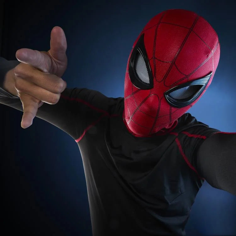 Pedido Mascara de Spider-Man (electrónica usable expresiva) - Spider-Man: Homecoming - Marvel Legends marca Hasbro escala real 1/1