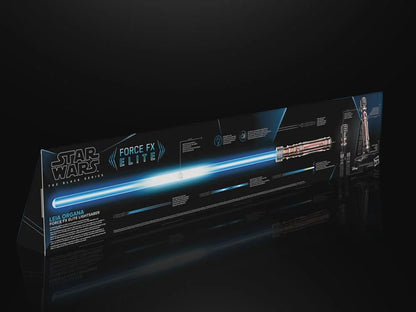 Pedido Lightsaber / Sable de Luz de Leia Organa - Force FX Elite - Star Wars: The Black Series marca Hasbro escala real 1/1