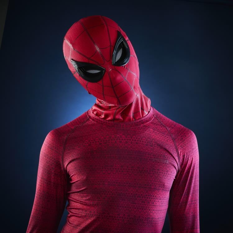 Pedido Mascara de Spider-Man (electrónica usable expresiva) - Spider-Man: Homecoming - Marvel Legends marca Hasbro escala real 1/1