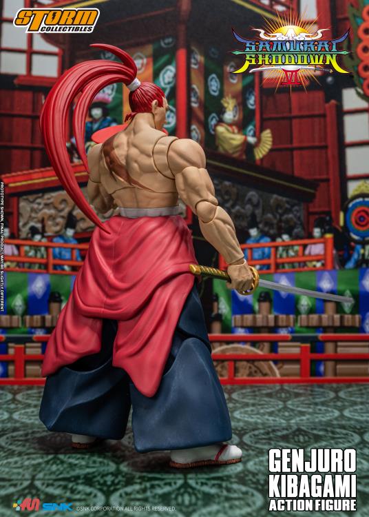 Pedido Figura Genjuro Kibagami - Samurai Shodown VI marca Storm Collectibles SNSS04 escala pequeña 1/12