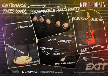 Pedido Figura Kurt Cobain marca Blitzway BW-UMS11701 escala 1/6