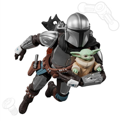 EN STOCK Figuras The Mandalorian & Grogu - Star Wars: The Mandalorian & Grogu - Champion Class 05 - Model Kit marca Blokees