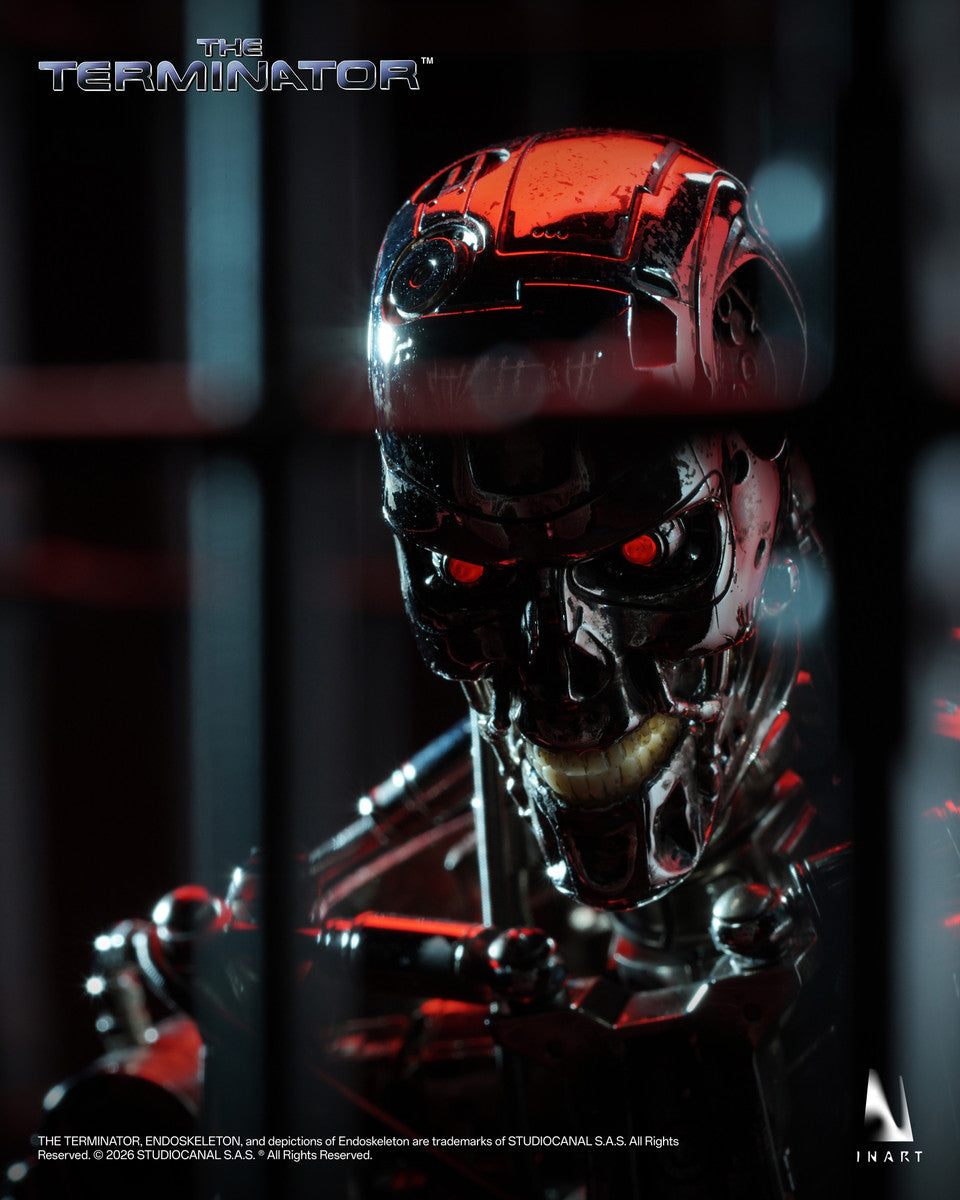 Preventa Figura T-800 Endoskeleton - The Terminator marca INART A036 Queen Studio escala 1/6