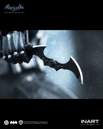 Preventa Figura BATMAN (Battle Damaged version) - Batman Arkham Origins marca INART G0007 escala 1/12