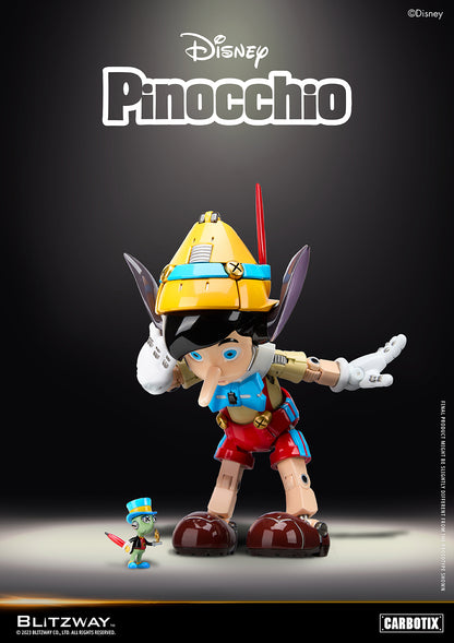 Preventa Figura Pinocchio (DIECAST) - Disney Carbotix Series marca Blitzway BW-CA-10506 sin escala (19.5 cm)