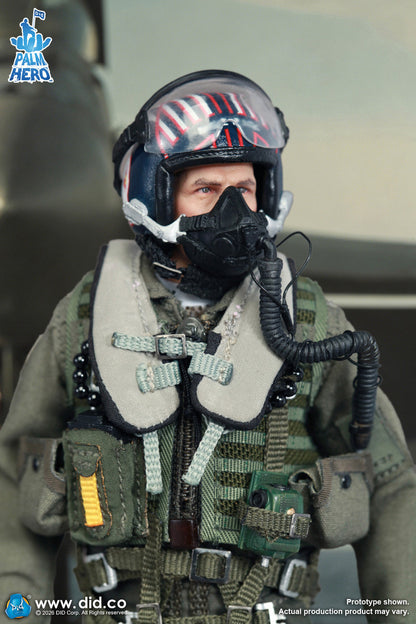 Pedido Figura Captain Mitchell - US Navy 18E Pilot marca DID XM80031 escala 1/12